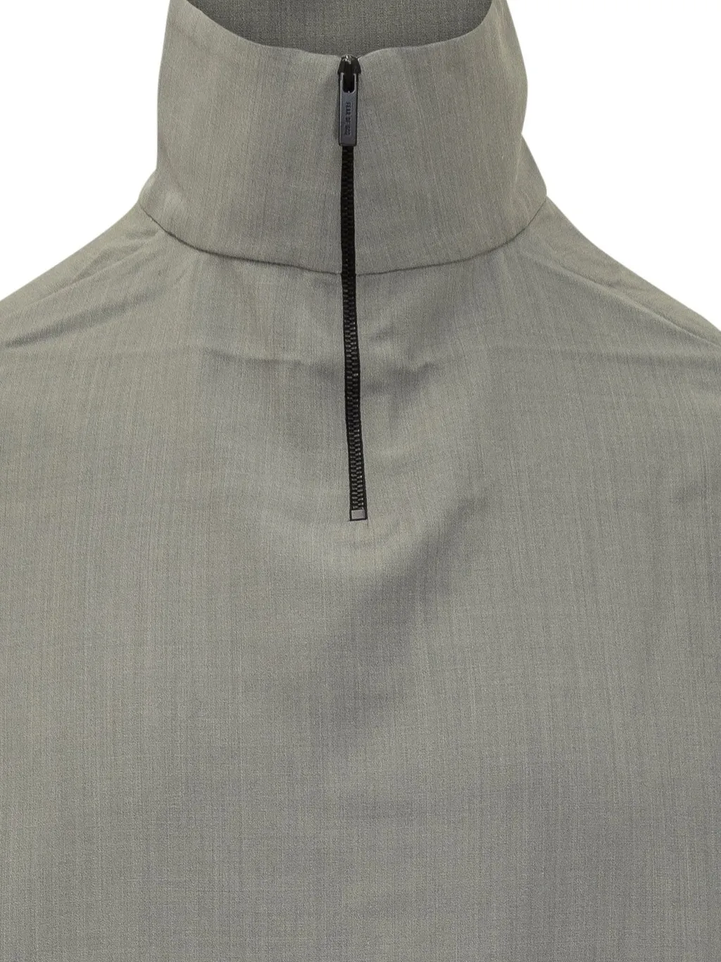 Fear Of God Short Sleeved Zip-Detailed Polo Shirt