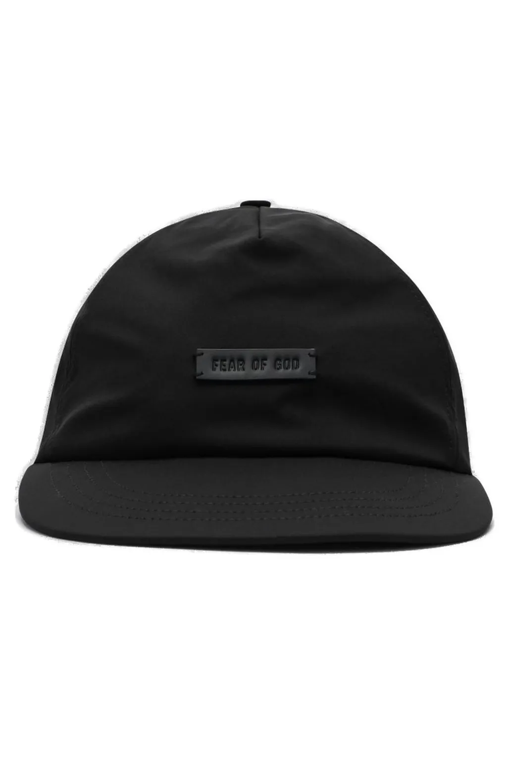 Fear Of God Logo-Patch Flat Brim Baseball Cap