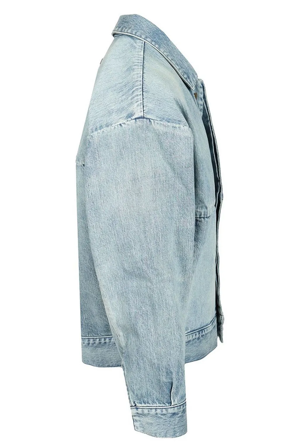 Fear Of God Long Sleeved Denim Trucker Jacket