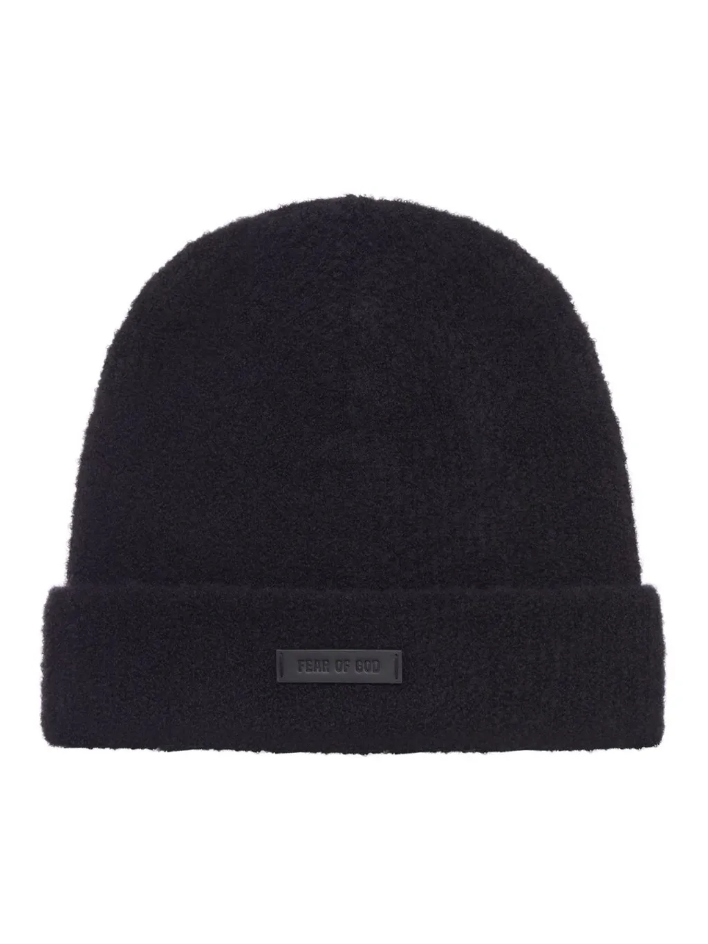 Fear Of God Logo Patch Knitted Hat