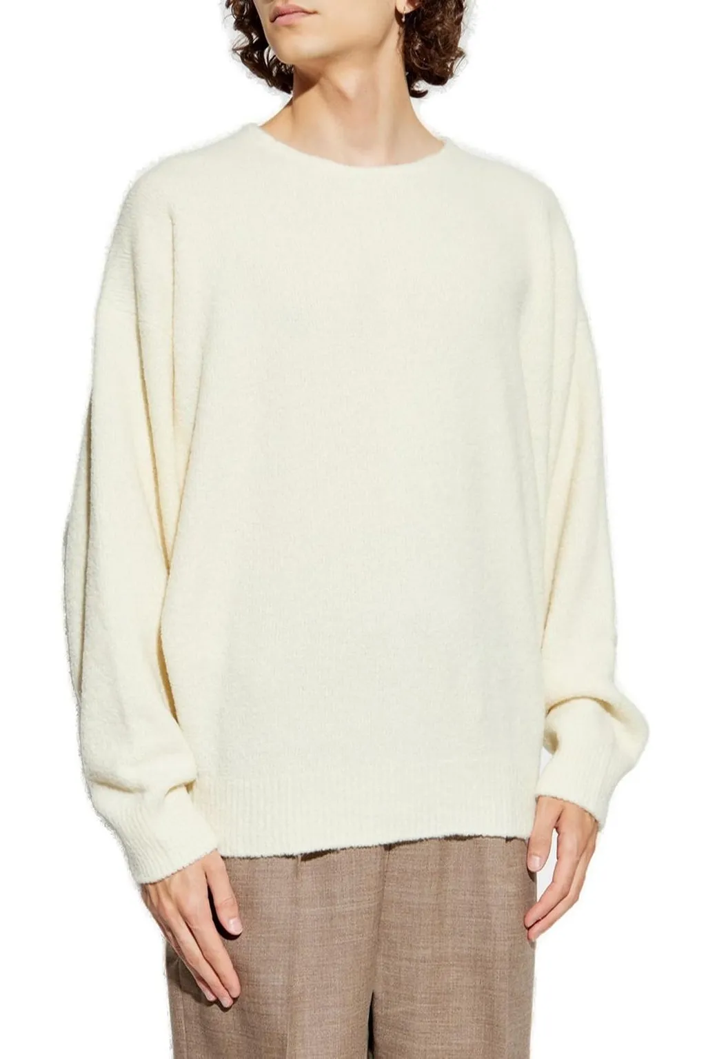 Fear Of God Logo Patch Crewneck Jumper