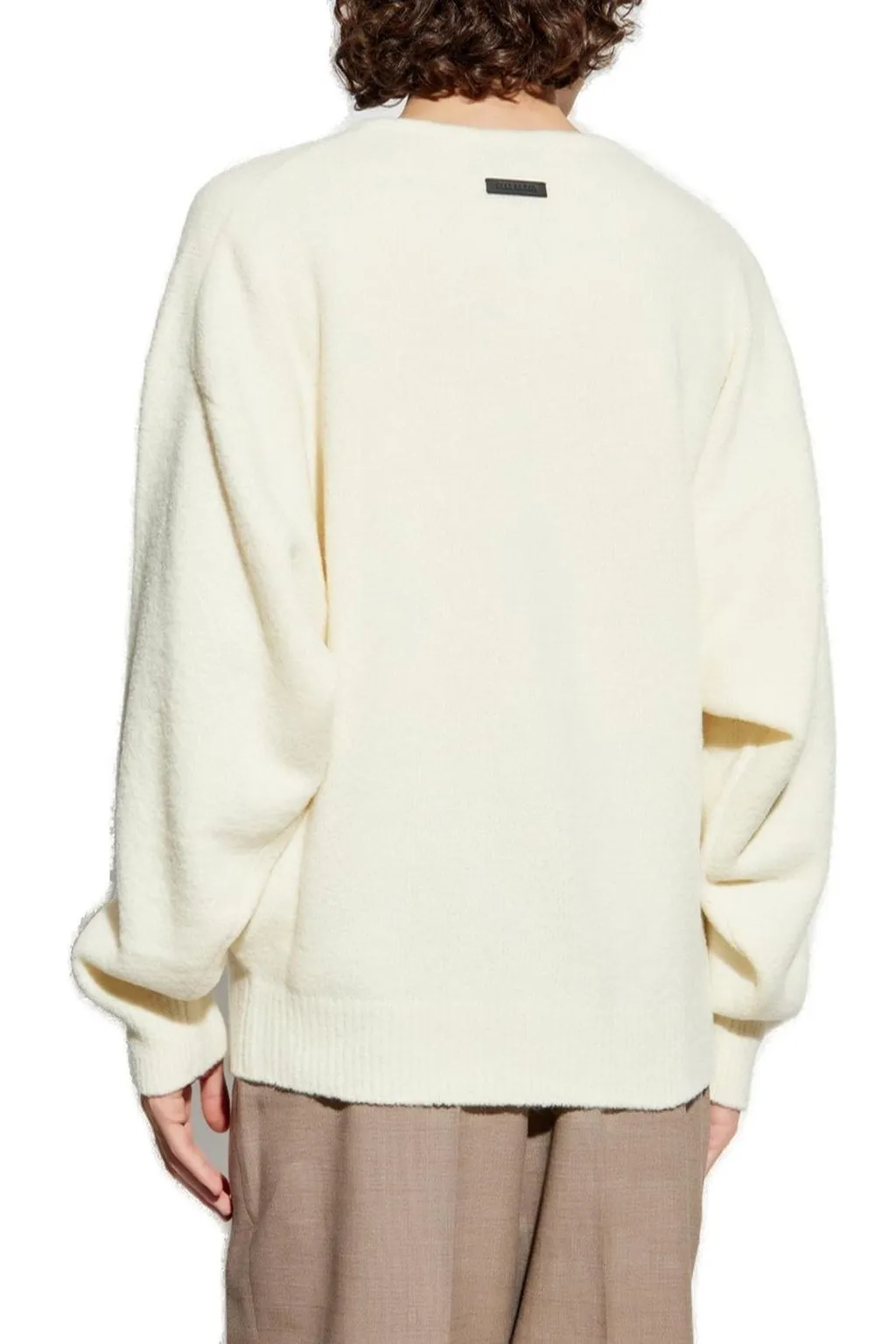 Fear Of God Logo Patch Crewneck Jumper