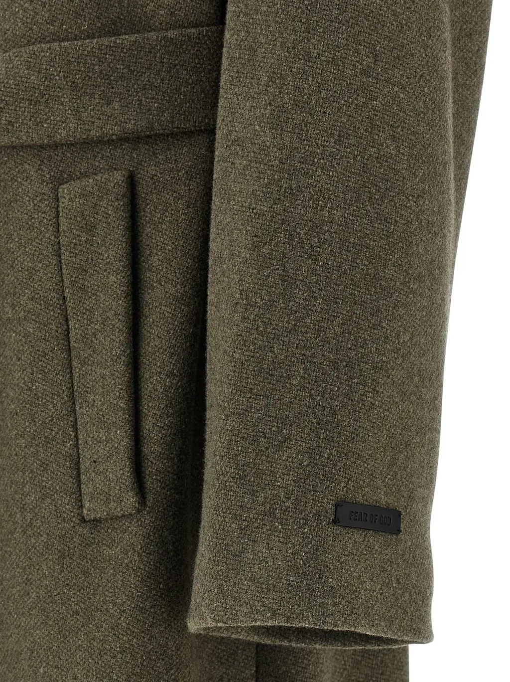 Fear Of God Tie-Waisted Relaxed Coat