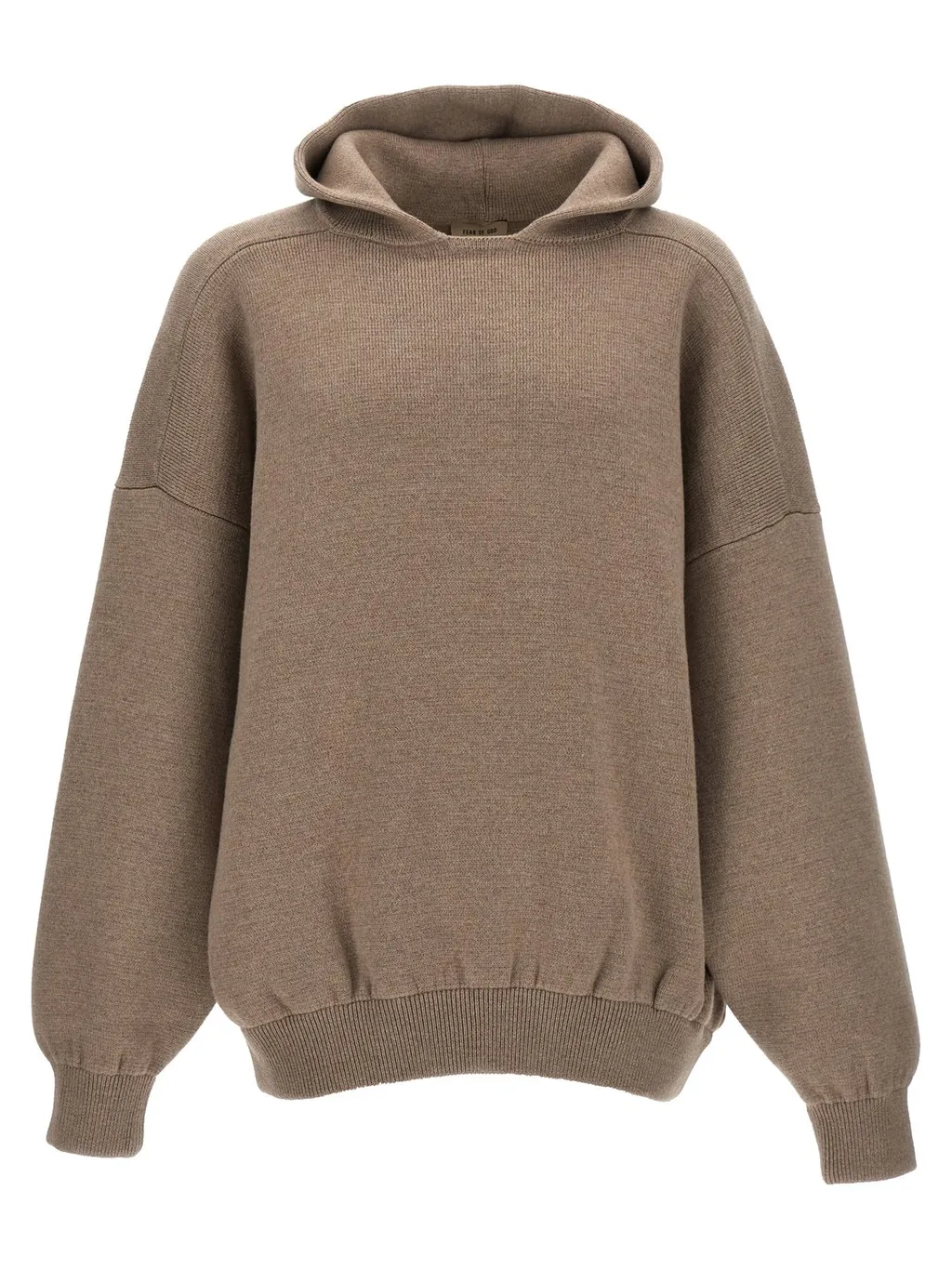 Fear Of God Knitted Hooded Jumper