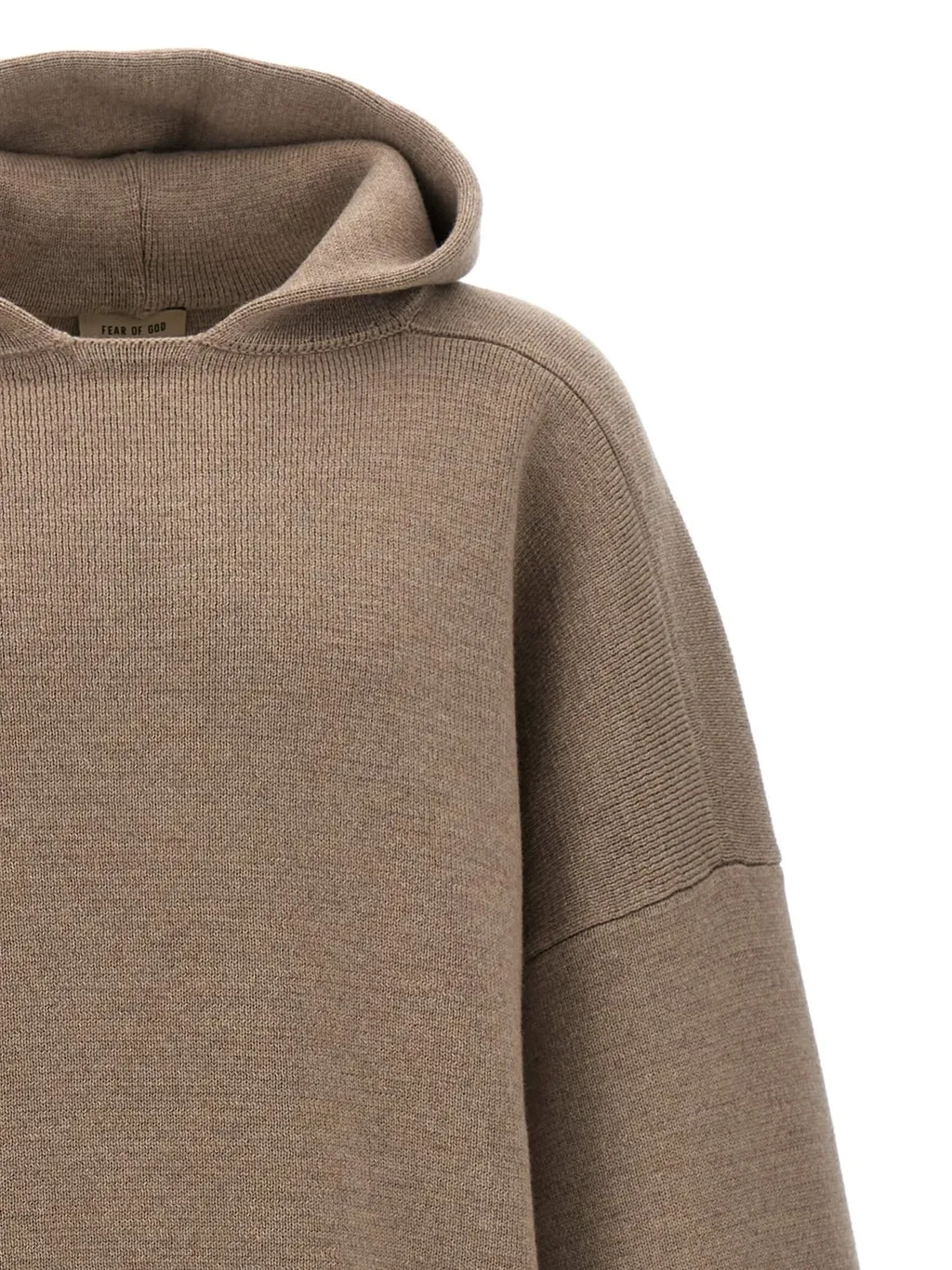 Fear Of God Knitted Hooded Jumper