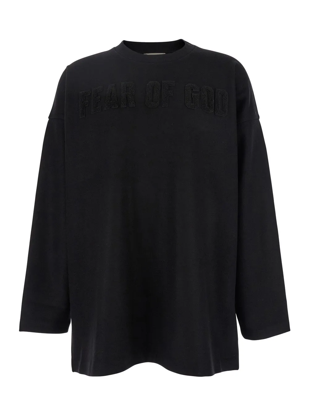 Fear Of God Logo Patch Crewneck T-Shirt
