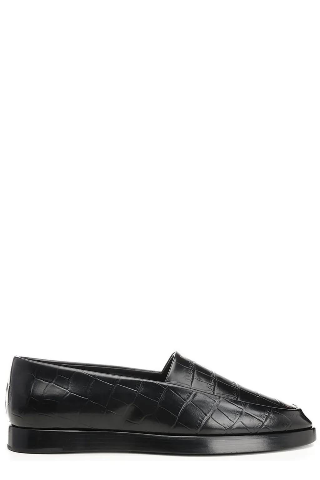 Fear Of God Embossed Almond-Toe Loafers