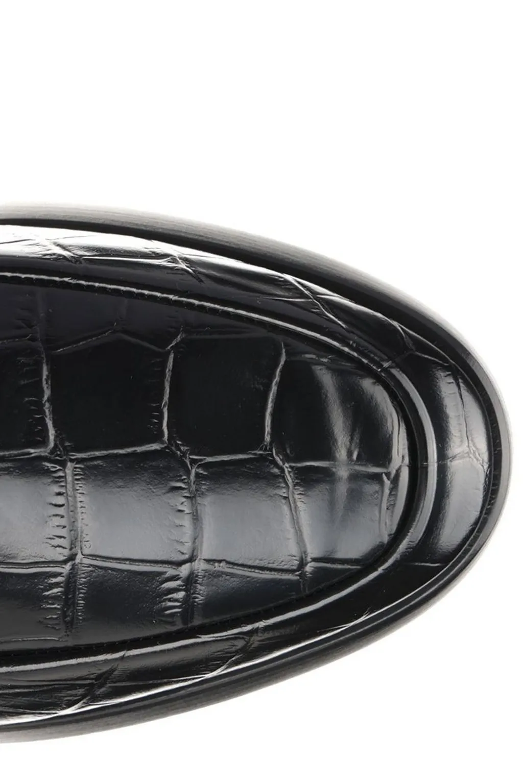 Fear Of God Embossed Almond-Toe Loafers