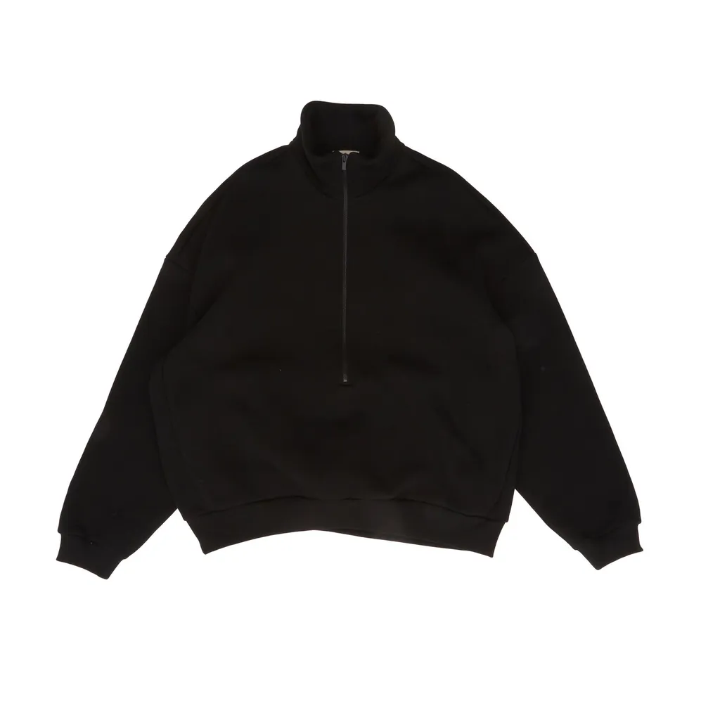 Fear Of God Fleece Half Zip Mockneck Sweatshirt