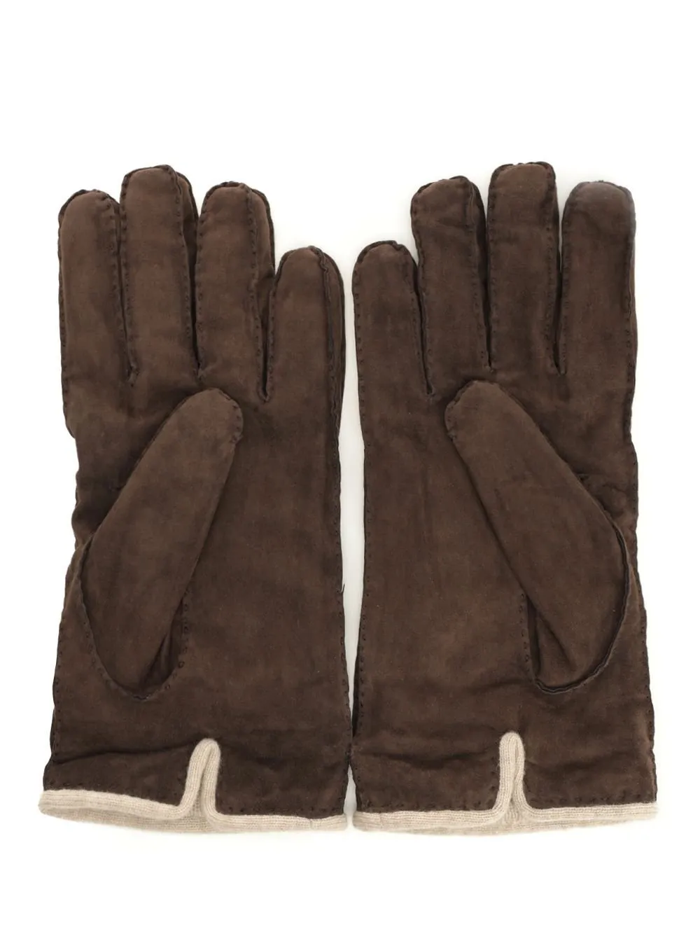 Fedeli Suede Cashmere-Lined Gloves