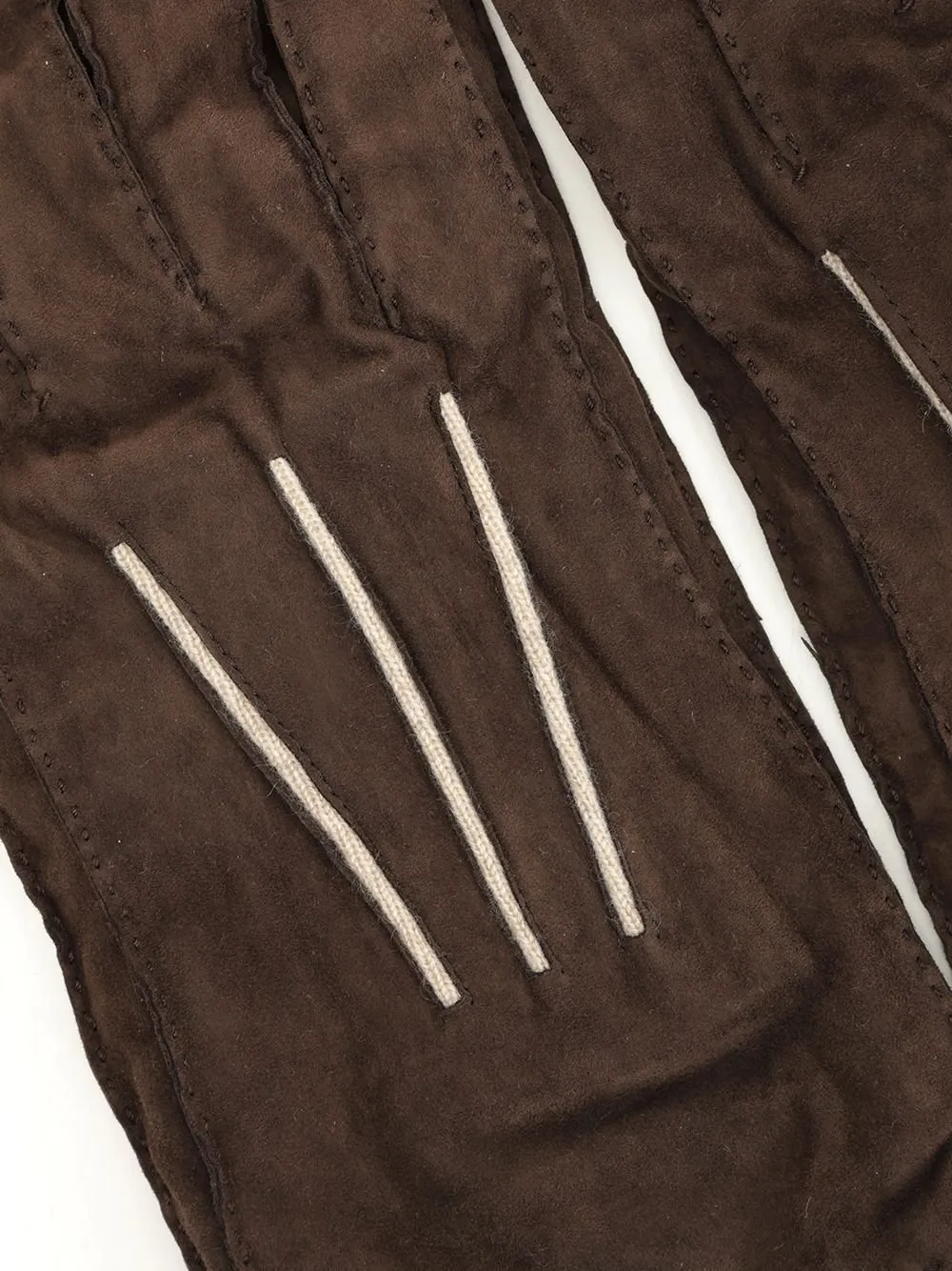 Fedeli Suede Cashmere-Lined Gloves