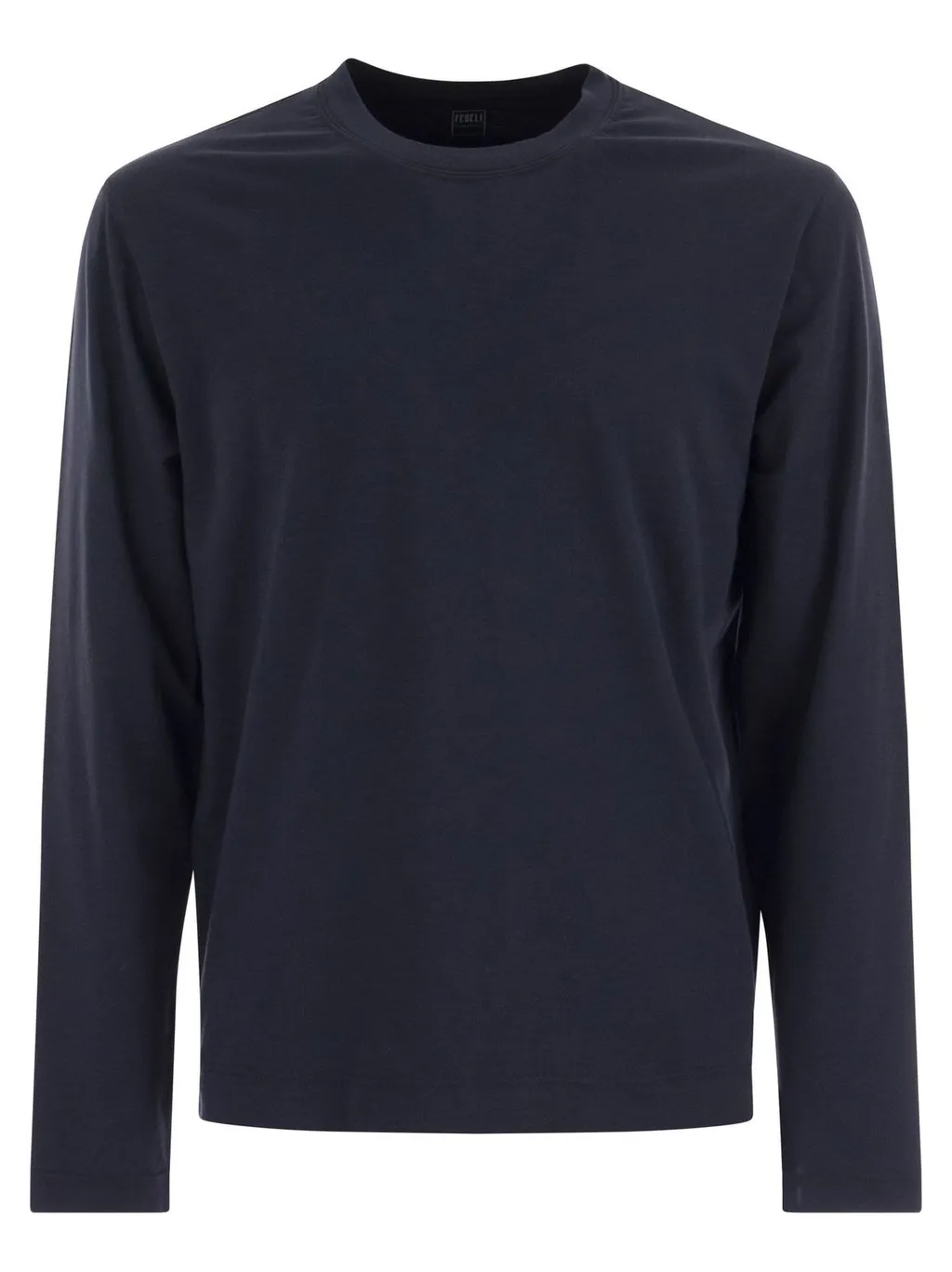 Fedeli Long-Sleeve Crew Neck T-Shirt