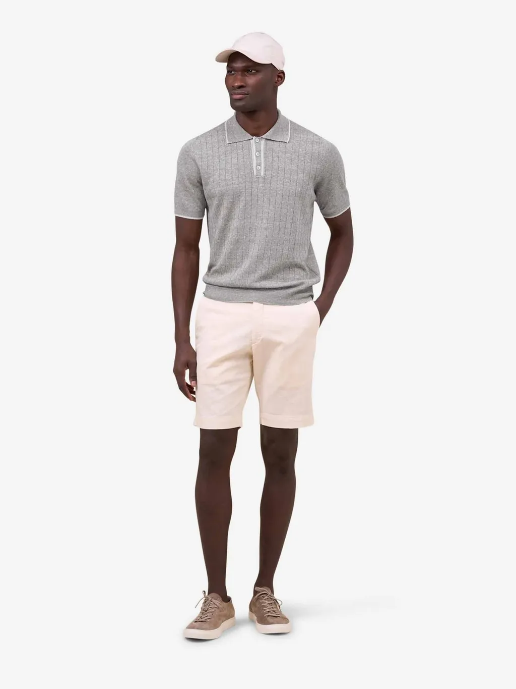 Fedeli Bobby Ribbed Polo Shirt