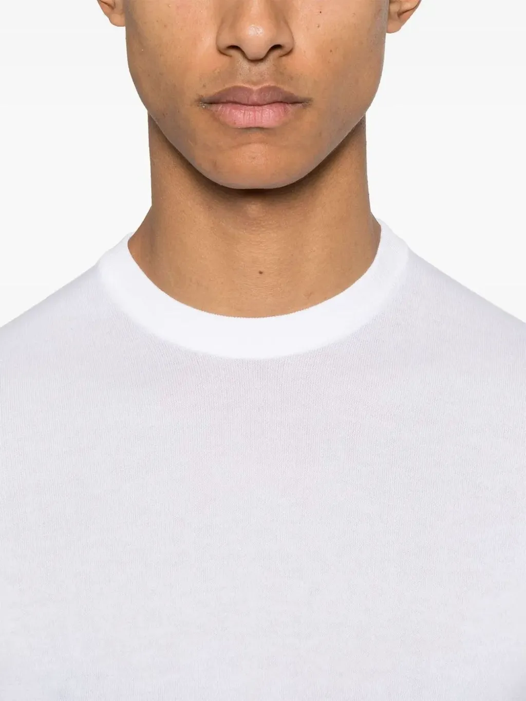 Fedeli Ribbed Crew Neck Knitwear