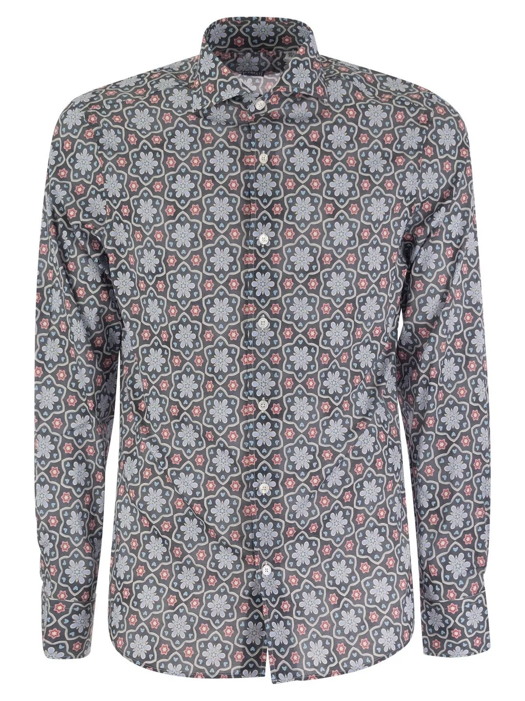 Fedeli Printed Voile Shirt