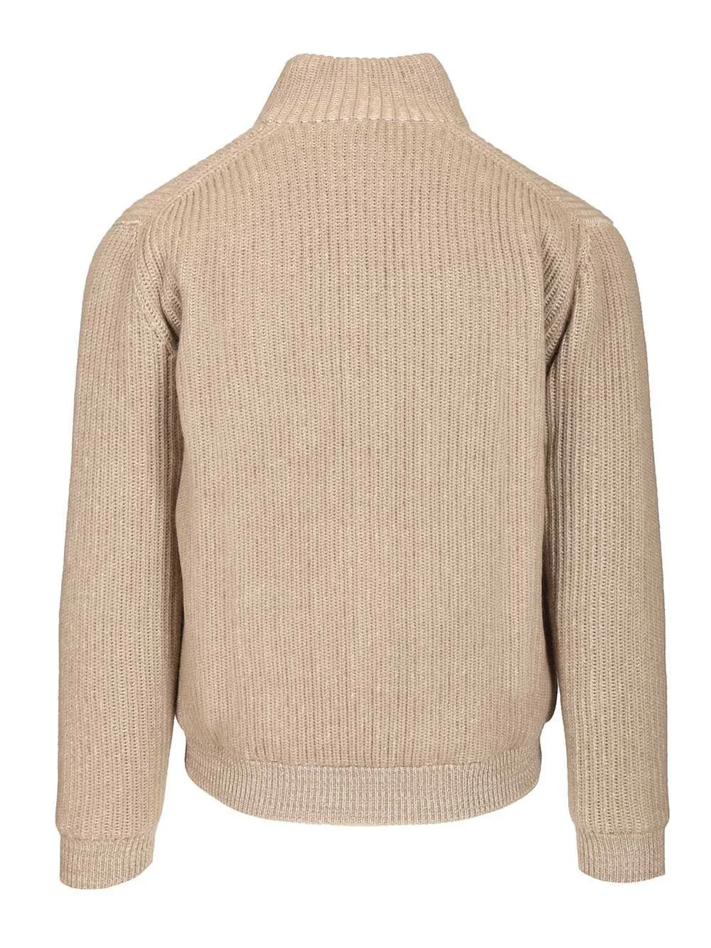 Fedeli Tandrea Zip Cardigan Knitwear