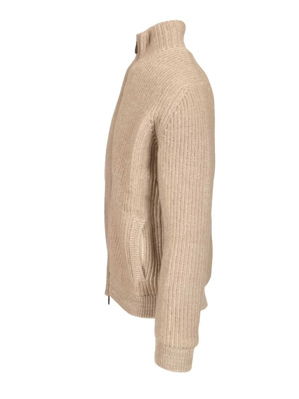 Fedeli Tandrea Zip Cardigan Knitwear