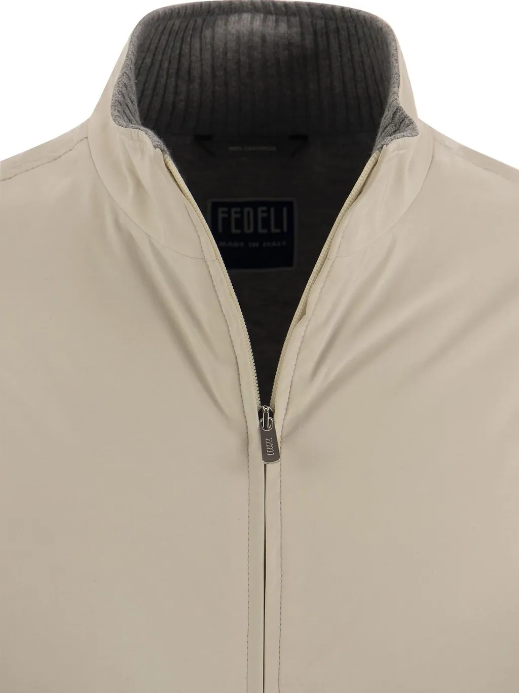 Fedeli Cashmere-Lined Zip Jacket