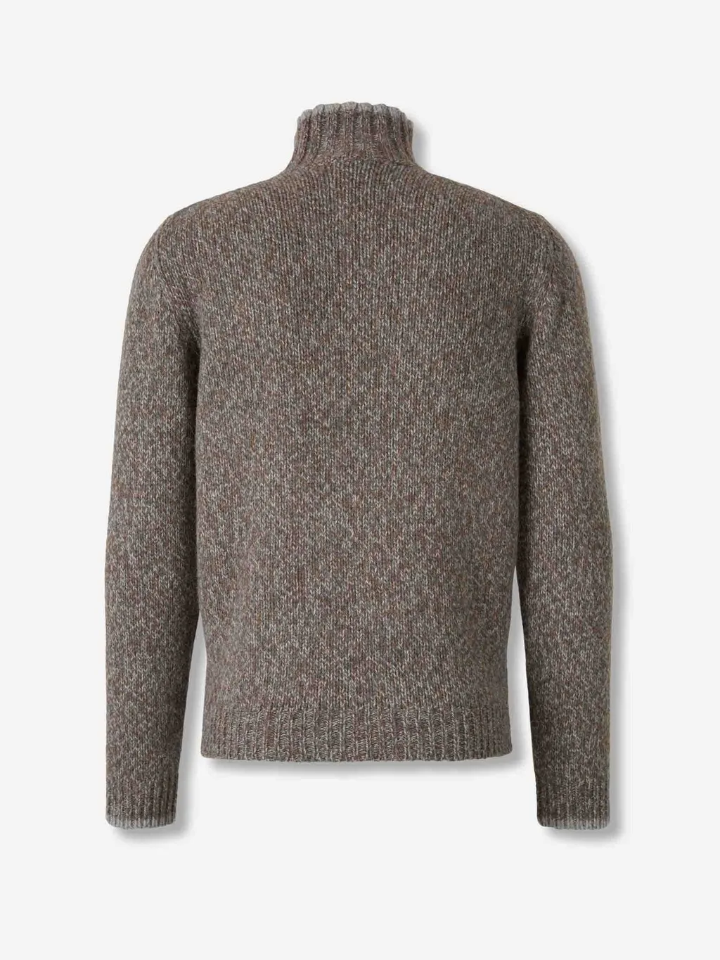 Fedeli Ribbed High-Collar Knitwear