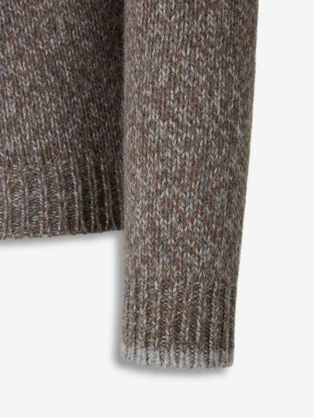 Fedeli Ribbed High-Collar Knitwear