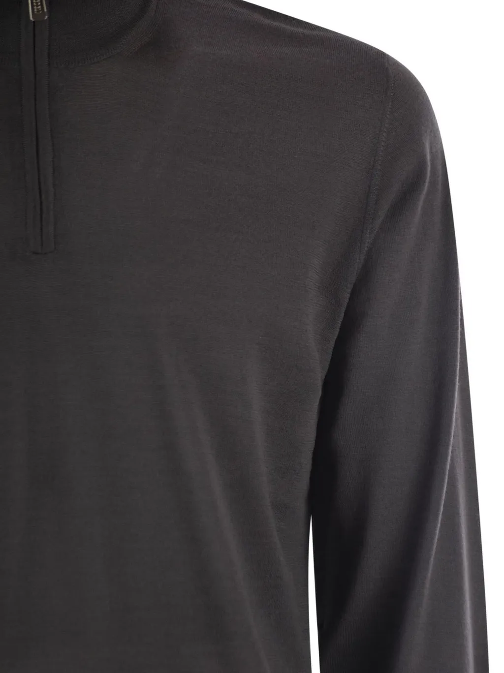 Fedeli Half-Zip Wool Knitwear