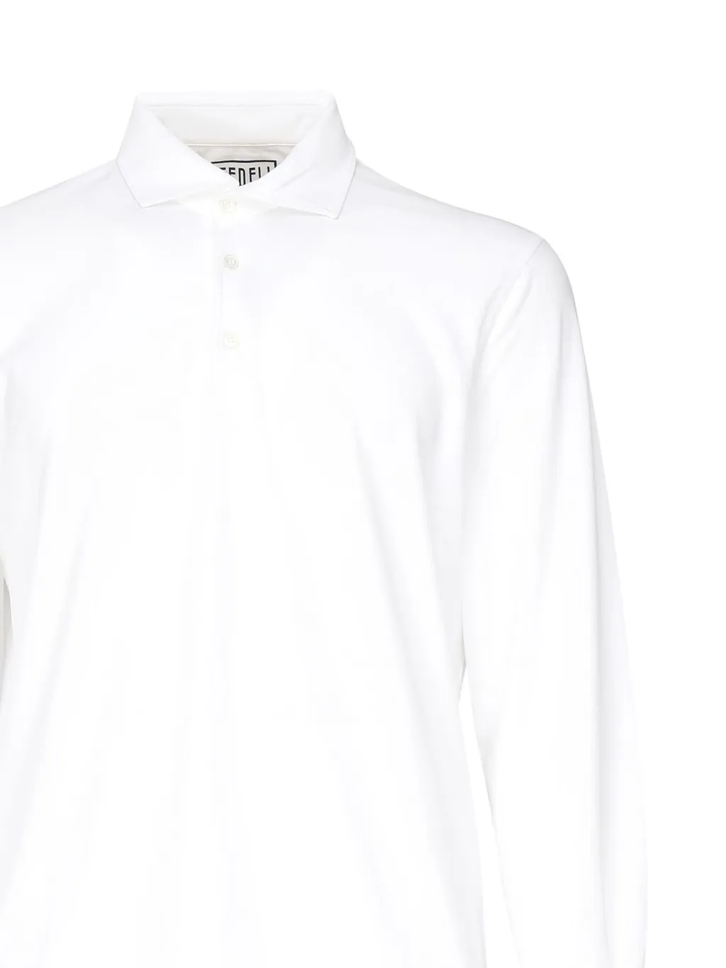 Fedeli Mother Of Pearl Button Polo Shirt