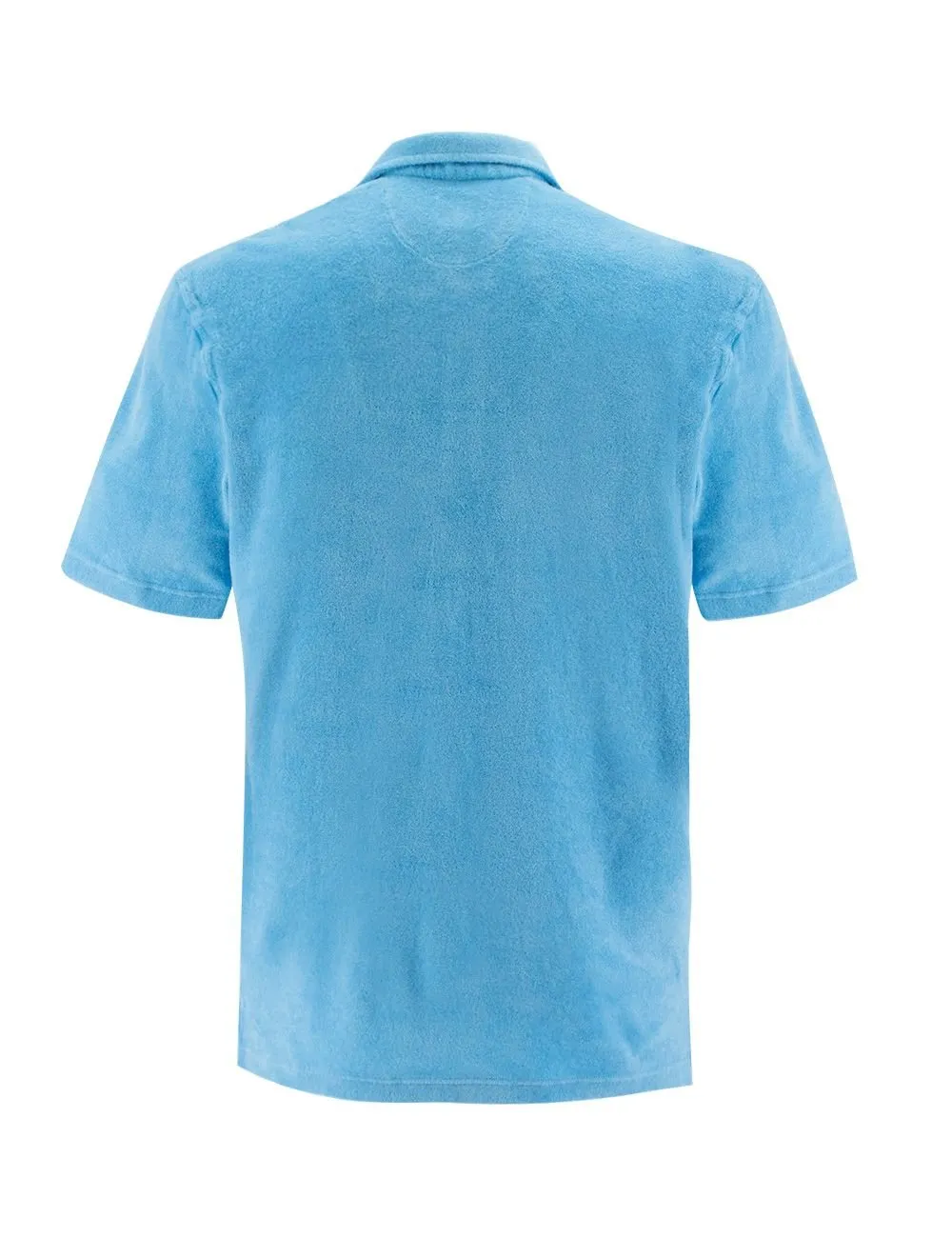 Fedeli Garment Dyed Terry Polo Shirt