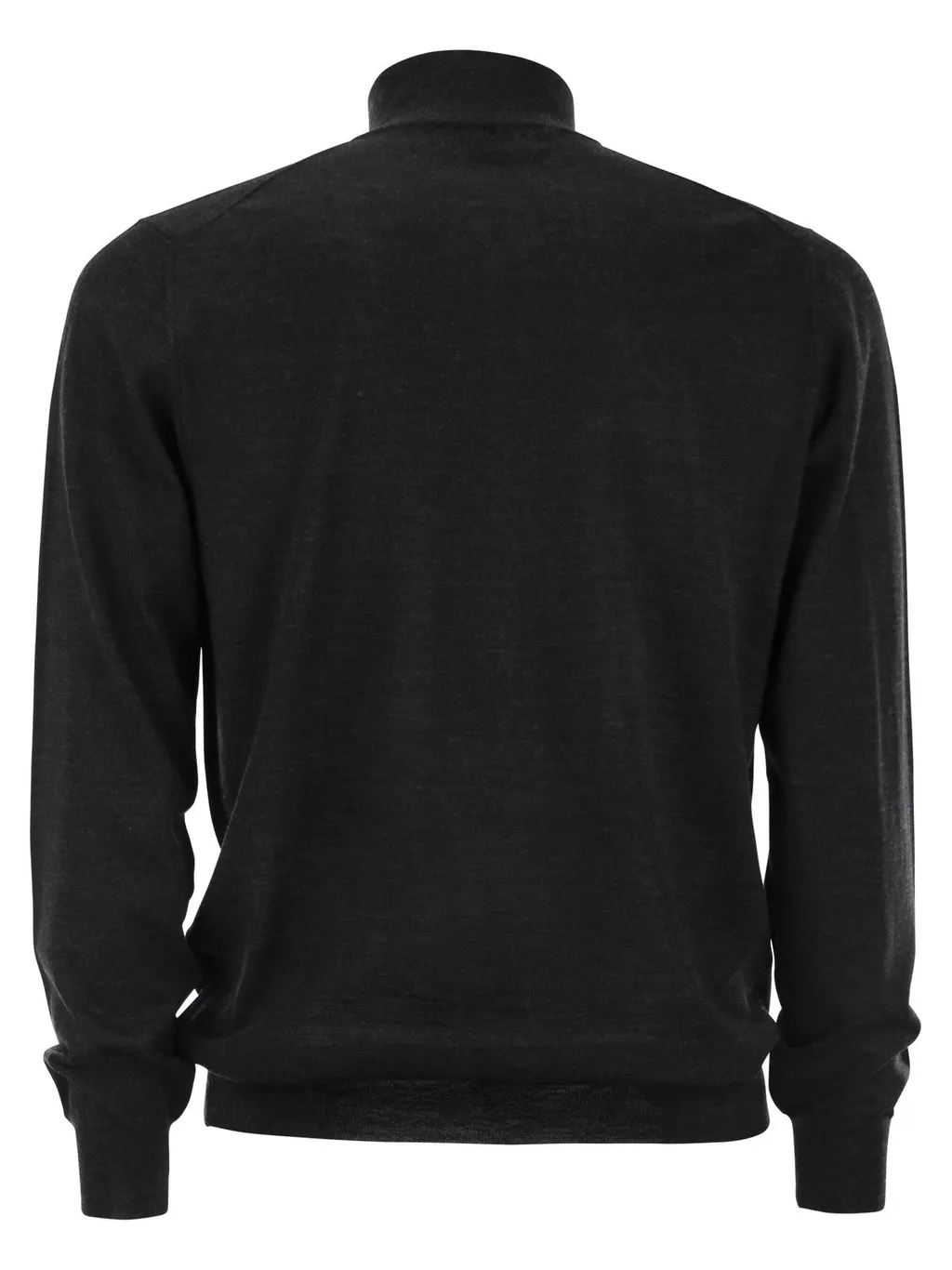 Fedeli High Neck Zip Fastened Cardigan