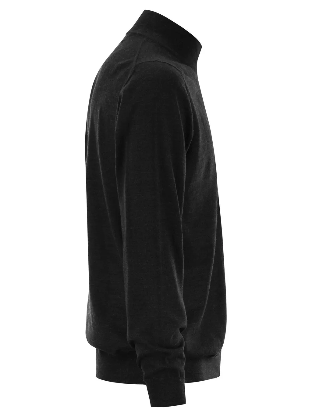 Fedeli High Neck Zip Fastened Cardigan