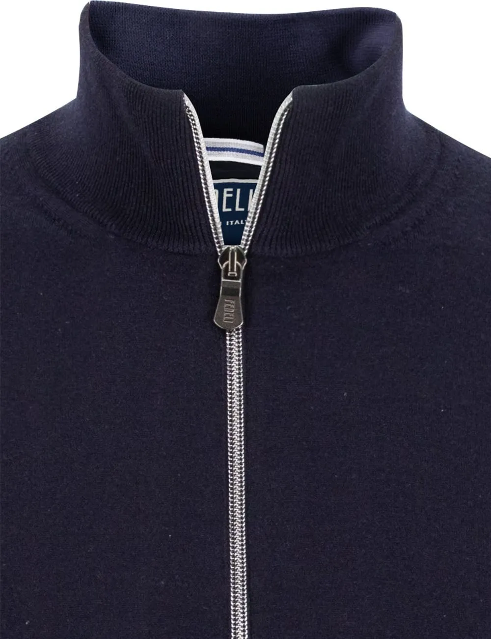 Fedeli Zip Fastened Cardigan