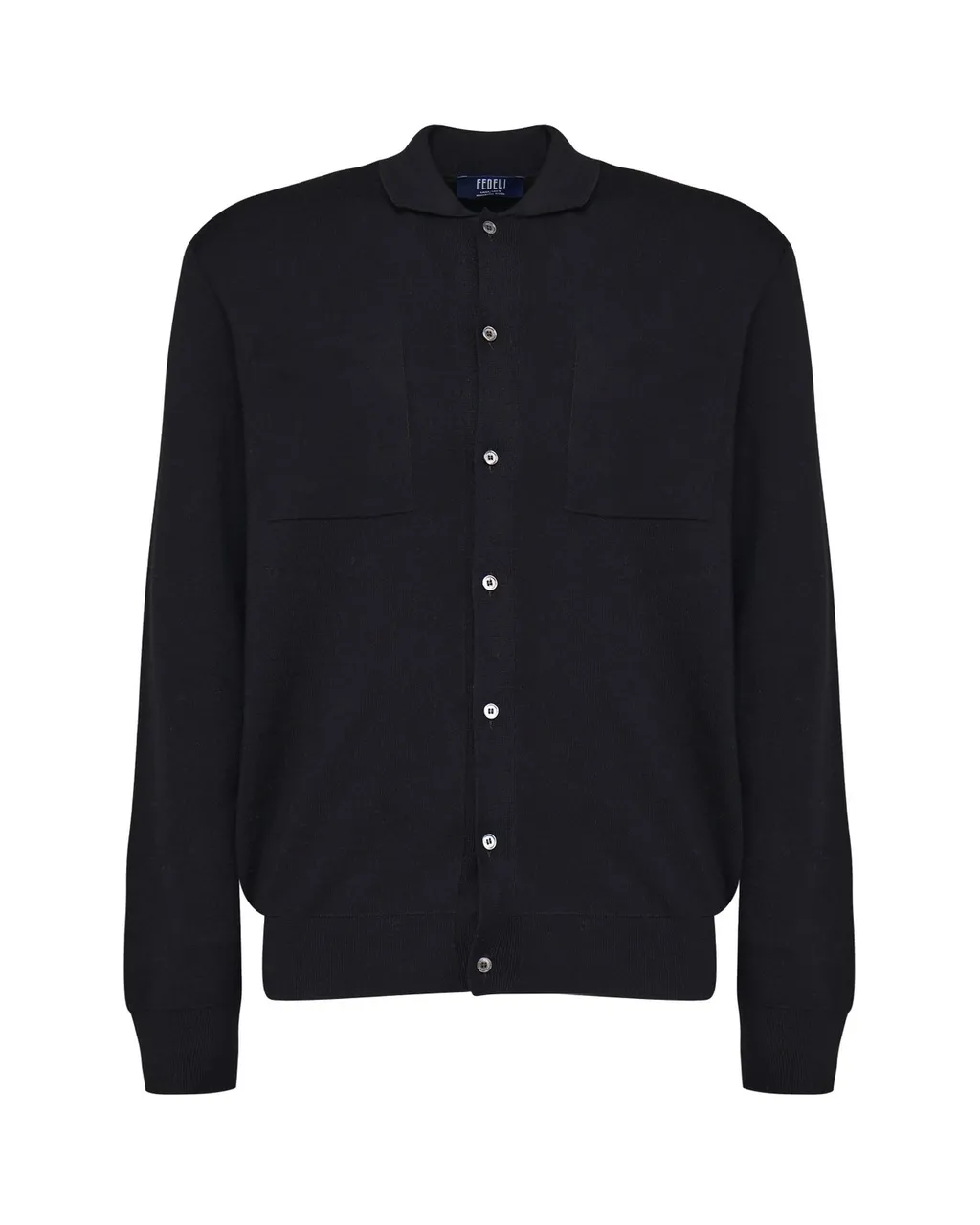 Fedeli Button-Up Cardigan Sweater