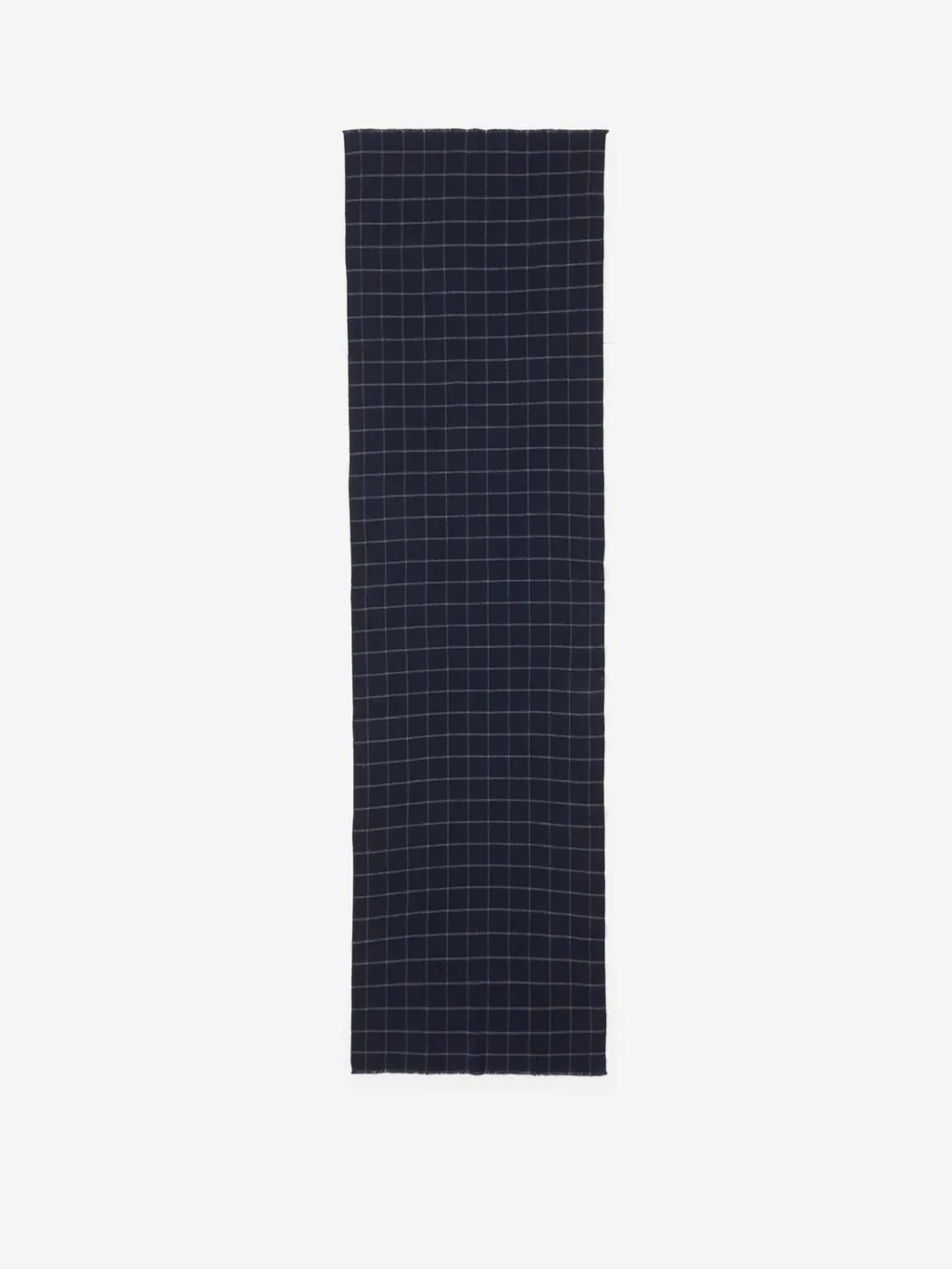 Fedeli Checkered Pattern Scarf