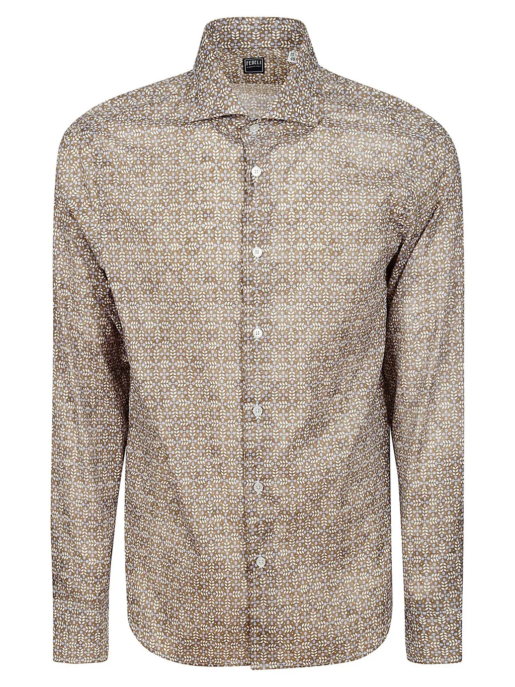 Fedeli Patterned Long Sleeve Shirt