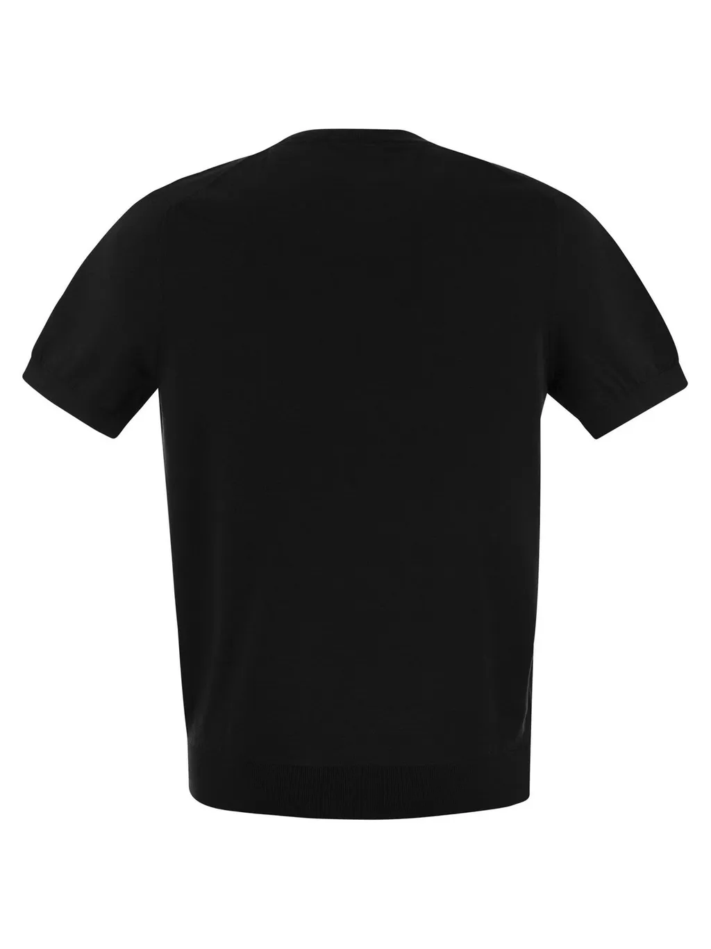 Fedeli Fine-Knit Crewneck T-Shirt