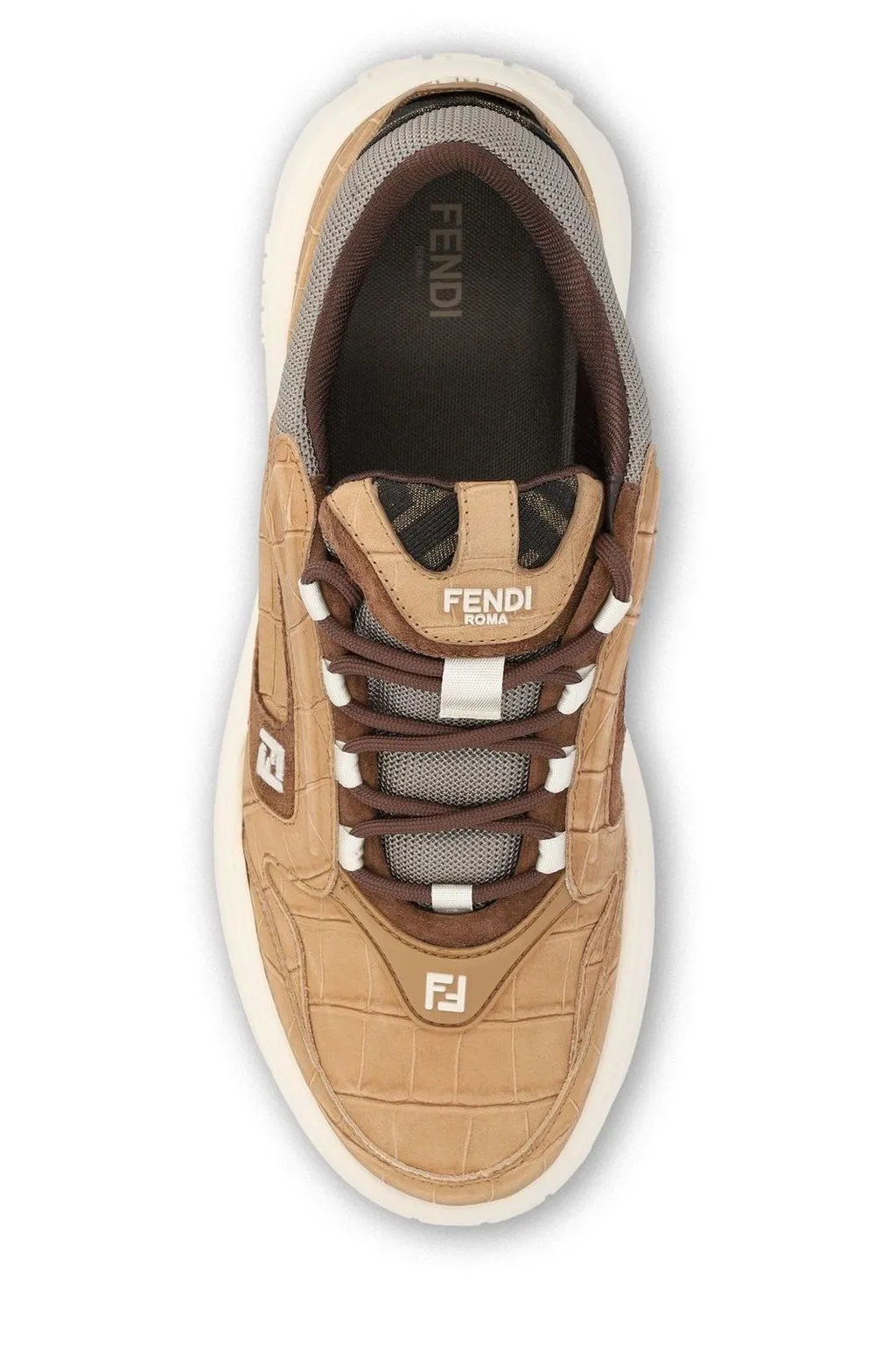 Fendi Force Low-Top Sneakers