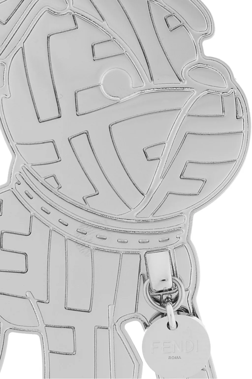 Fendi Ito Dog Motif Pendant Key Ring
