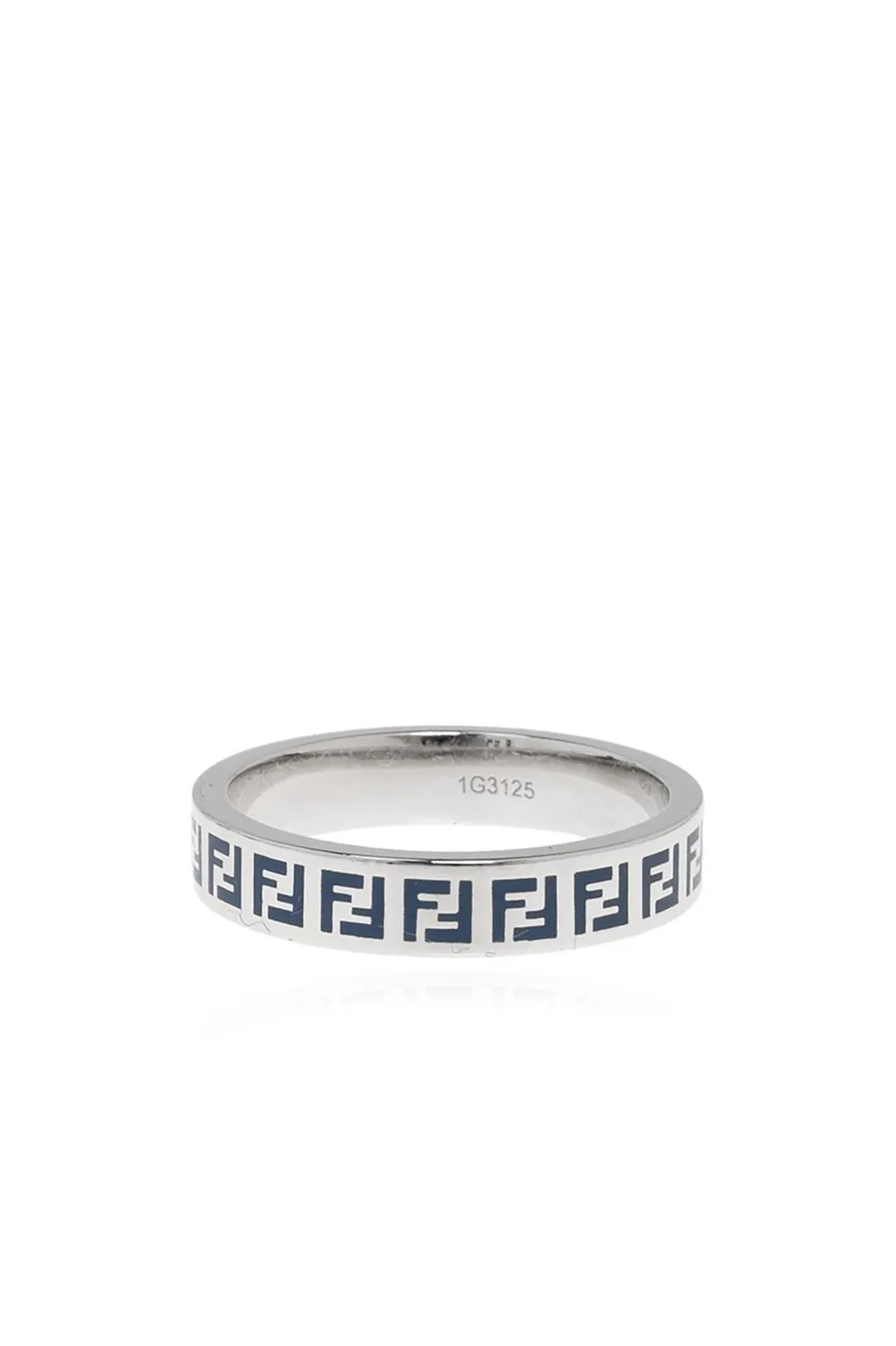 Fendi Ff Slim Band Ring