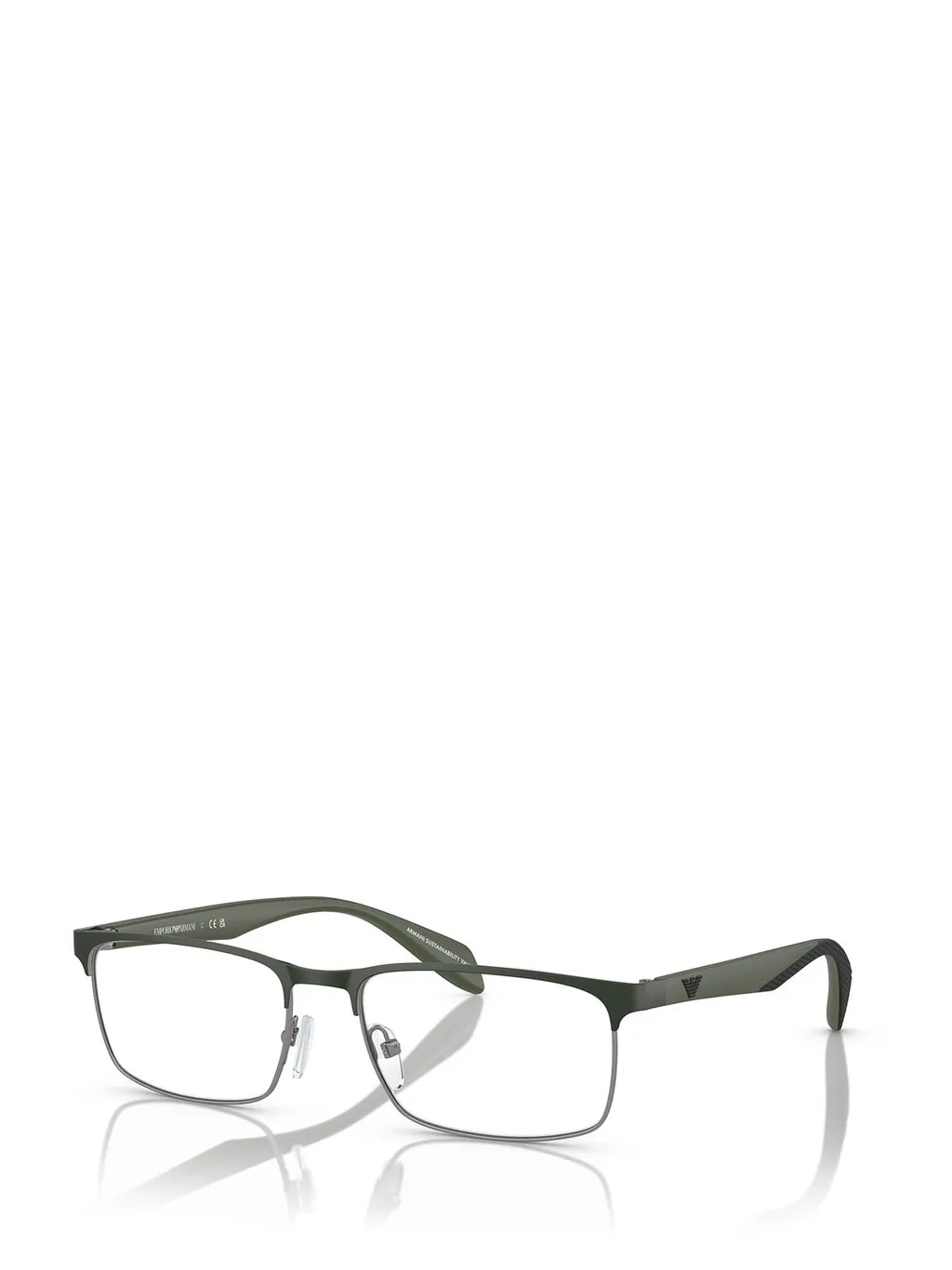 Emporio Armani Rectangular Frame Glasses