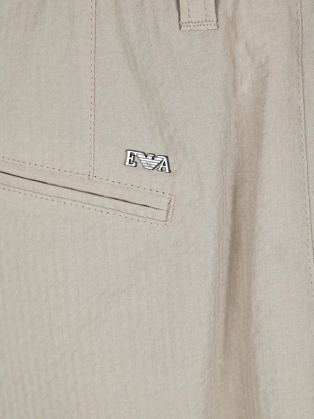 Emporio Armani Seersucker Bermuda Shorts