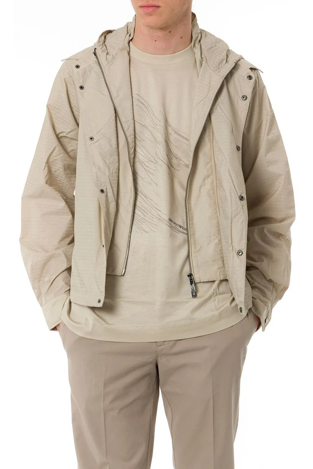 Emporio Armani Detachable Hooded Jacket