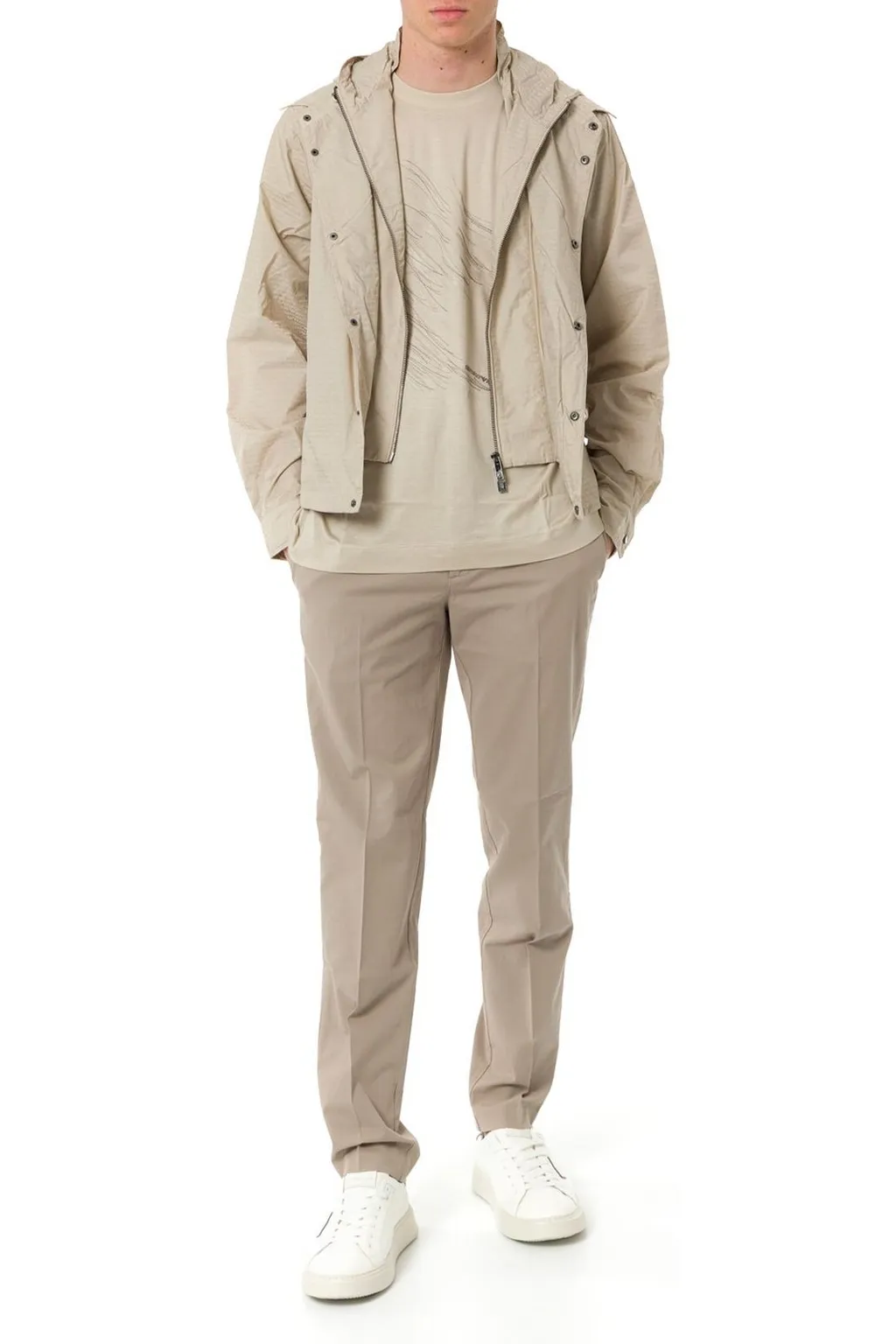 Emporio Armani Detachable Hooded Jacket