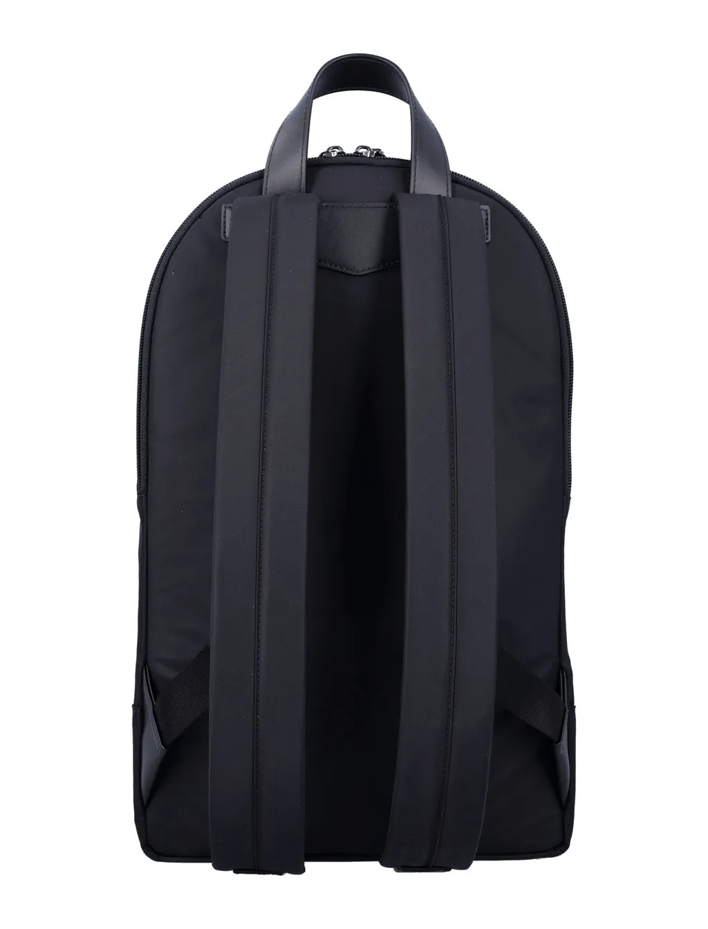 Emporio Armani Logo Plaque Zip-Up Backpack