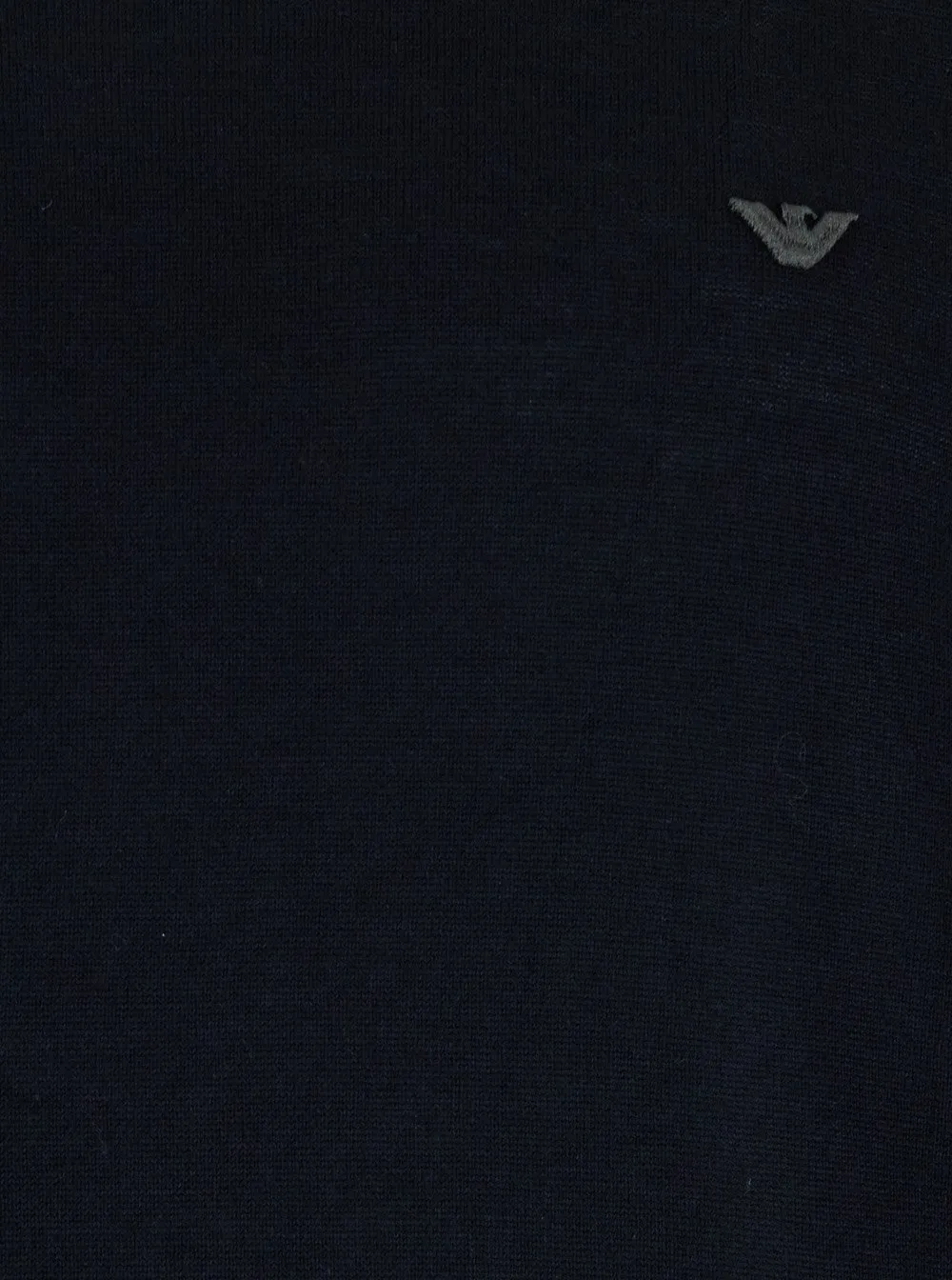 Emporio Armani Striped Detailed Crewneck Jumper