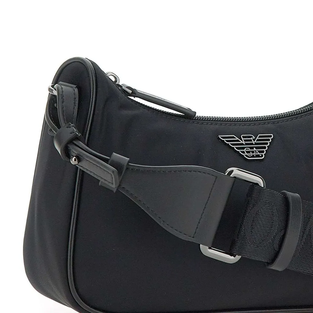 Emporio Armani Logo Plaque Shoulder Bag