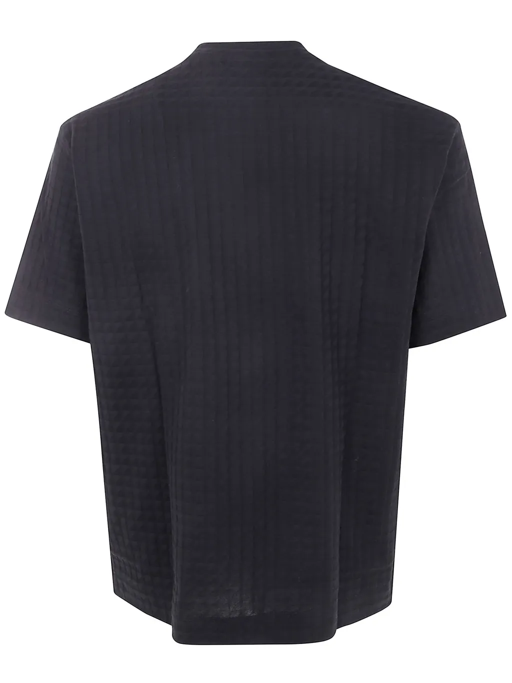 Emporio Armani Asv Jacquard Jersey T-Shirt