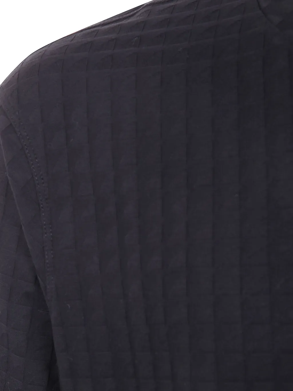 Emporio Armani Asv Jacquard Jersey T-Shirt