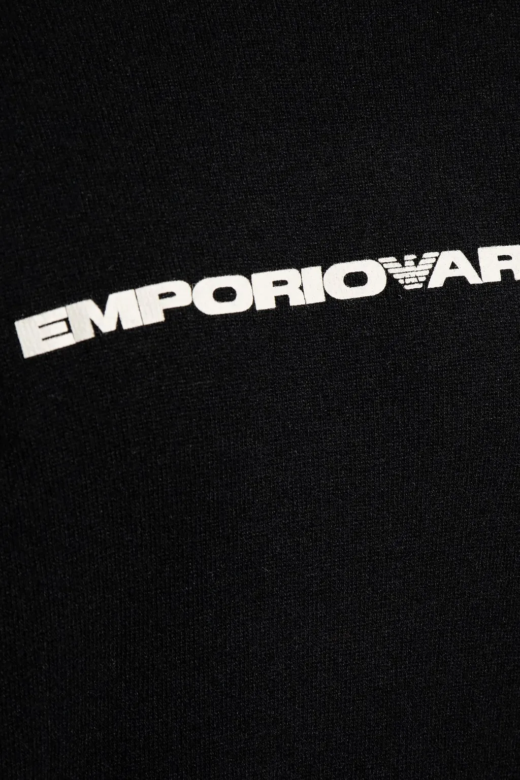 Emporio Armani Logo Printed Crewneck Jumper