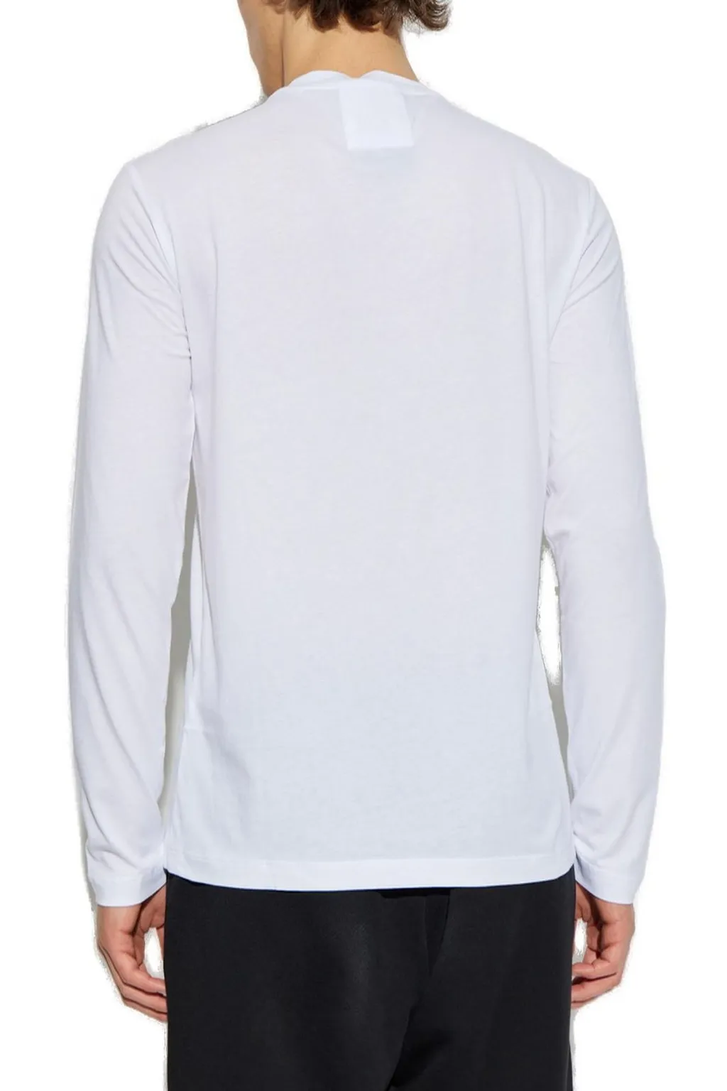 Emporio Armani Logo Printed Crewneck T-Shirt