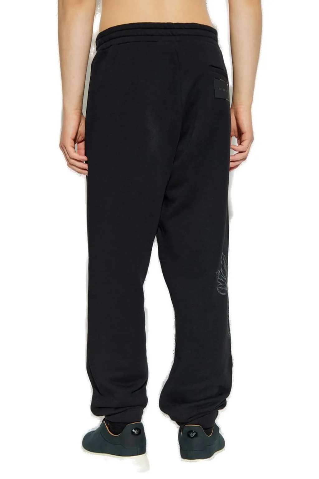 Emporio Armani Graphic Printed Sweatpants