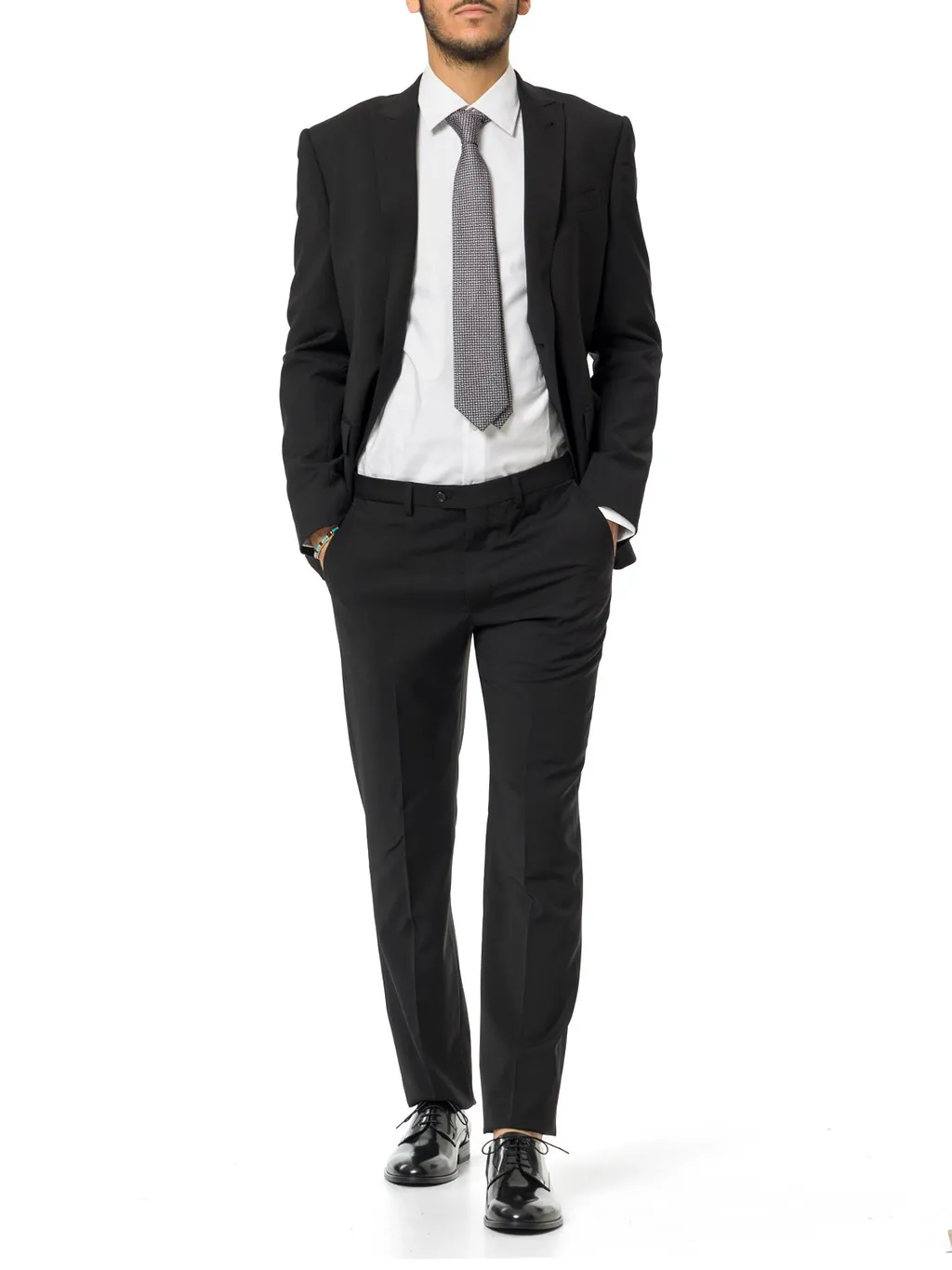 Emporio Armani Single-Breasted Tailored Suit